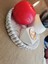 Yuvarlak Beyaz Marble Efektli Beaded Edge Beton Dekor 4