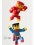 Minecraft The Flash ve Superman Hareketli Eklemli Figür 1