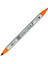 Clean Color F Çift Uçlu Kalem 070 Orange 1