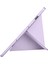 Galaxy Tab S9 Uyumlu Tri Folding Kalem Bölmeli Standlı Kılıf Lila 5