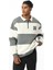 Renk Bloklu Polo Yaka Sweat 1