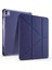 Apple iPad Air 13 2024 Uyumlu Tri Folding Kalem Bölmeli Standlı Kılıf Lacivert 1