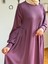 Yandan Büzgülü Fitilli Örme Elbise 9922 2