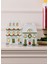 Dekoratif LED Işıklı Yılbaşı Evi 12X7X19 cm 3
