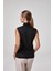 Kadın Kolsuz Boğazlı Modal Basic Bluz -Siyah C2T0N6O2 2