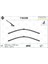 Silecek 65 50 Flatblade-Muz Tipi Volvo S40 04 V50 04 Bmw X3 10 VM430 119390 574378 1