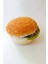Yapay Yuvarlak Hamburger Buzdolabı Magnet Yumuşak Üç Boyutlu Ekmek Hediyelik Dekor 2
