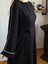 Gizli Patlı Biyeli Abaya Kol Ferace 5058 2