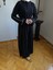 Gizli Patlı Biyeli Abaya Kol Ferace 5058 3