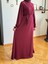 Reglan Kol Saç Örgü Desen Örme Elbise 9923 2