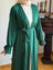 Garnili Kuşaklı Ikili Abaya Takım 5041 2