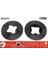 DF2679 - Ön Fren Aynası Rover 600 618 96-99 620İ Si Ti 93-99 / Honda Accord Euro 2.0l F20Z1 Ce8 Kasa 96-98 15 Jant 1