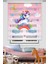 Unicorn ve Gökkuşağı Baskılı Zebra Stor Perde - Rainbow Baskılı Çocuk Odası Perdesi 1