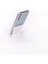 3D Baskı Telefon Standı Beyaz Renk Masaüstü Minimal Tasarım Sabit Aparat Tutucu Organizer 3
