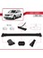Dodge Journey 2008 ve Sonrası ile Uyumlu Fly Model Ara Atkı Tavan Barı Siyah 3 Adet 3