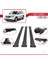 Dodge Journey 2008 ve Sonrası ile Uyumlu Fly Model Ara Atkı Tavan Barı Siyah 3 Adet 4