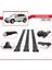 Nissan Murano 2002-2007 Arası ile Uyumlu Fly Model Ara Atkı Tavan Barı Siyah 3 Adet 4