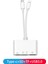 4 In 1 Lightning Type-C Çıkışlı Çoklu Kablolu Otg Çevirici Adaptör Sd Tf Kart Okuyucu USB Hub 2