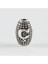 Ds-Derin 8 mm Arpa Kesim Metal Harf Metal Tesbih Harfi -Ç 1