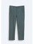 Haki Düz Dokuma Regular Fit Casual Pantolon 1