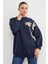3 Iplik Çiçek Aksesuarlı Oversize Tunik 1