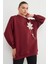 3 Iplik Çiçek Aksesuarlı Oversize Tunik 4