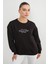 3 Iplik Manhattan Baskılı Bisiklet Yaka Sweatshirt 1