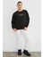 3 Iplik Manhattan Baskılı Bisiklet Yaka Sweatshirt 5