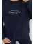 3 Iplik Manhattan Baskılı Bisiklet Yaka Sweatshirt 6