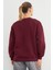 3 Iplik Taşlı Kalp Detaylı Oversize Sweatshirt 4