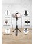 LED Işıklı Selfie Çubuğu Bluetooth Kumandalı Kablosuz Tripot Selfie Monopod Selfie Stick 7