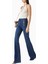 Elısabetta Franchı Logo-Button High-Rise Flared Denim Jeans – Lüks ve Retro Şıklık 2