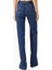 Elısabetta Franchı Logo-Button High-Rise Flared Denim Jeans – Lüks ve Retro Şıklık 3