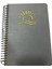 Siyah Kapak Lazer Kesim Defter 17 x 24 100 Yaprak Spiralli Kareli Defter 1