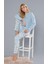 Kadın Pamuk Sevimli Desen Uzun Kollu Kışlık Pijama Takımı 09-275 3