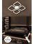 Jasmin White Gold Kumandalı 3 Renk Modern Plafonyer LED Avize 2