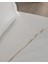 Tina King Size Linen Look Yıkamalı %100 Pamuk Nevresim Takımı - Beyaz/Bej 11