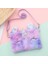 Kawaii Çizgi Film Tek Boynuzlu At Crossbody Çanta Kızlar Için Sevimli Peluş Omuz Çantası Para Çantası Çocuklar Doğum Günü Hediyesi: Mor (Yurt Dışından) 1