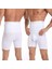 Erkek Korse Göbek Bel Şekillendirici Inceltici Sıkilaştırıcı Düzleştirici Korseli Külot Boxer Korse 1