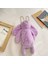 Uzun Kulak Tavşan Bebek Moda Taklit Rex Tavşan Kürk Çanta Peluş Sırt Çantası Zinciri Kayış Çocuk Çanta Zinciri Crossbody Çantası (Yurt Dışından) 1