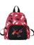 Boys Moda Dinozor Okulu Sırt Çantaları Için Anaokulu Backpack, Cartoon Baskı Gündelik Çocuk Okul Çantası Kızlar Okul Çantaları 3-8 Yıl Renk: Kırmızı (Yurt Dışından) 1