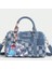 Döşeme Karikatür Dikişli Denim Omuz Çantası Delik Dikişli Çapraz Çanta Taşınabilir Yastık Çanta Gündelik Moda Crossbody Bagcolor: A (Yurt Dışından) 1