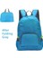 Büyük Kapasiteli Dış Mekan Katlanabilir Taşınabilir Erkek ve Kadın Sırt Çantası Su Geçirmez Çanta Gündelik Sırt Çantası Renk: Sırt Çantası Mavisi (Yurt Dışından) 1