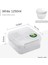 Taşınabilir Sap Tasarım Çift Katmanlı Öğle Yemeği Kutusu Bölmesi Bento Kutuları Öğrenciler Toddler Bento Contains Açık Salata Piknik Kutusu Renk: WHITE1250ML (Yurt Dışından) 1