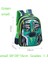 Su Geçirmez Hafif 3D Araba Sırt Çantası Anaokulu Çocuk Okul Öncesi Sırt Çantası Küçük Çocuklar Erkek Kız Okul Çantası Birincil Kırmızı Mavi Renk: Green-M (Yurt Dışından) 1