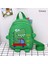 Anti-Lost Backpacks Anaokulu Okul Çantası Toddler Rucksack Karikatür Dinozor Bebek Çocuklar Erkek Kız Okul Çantaları Renk: Yeşil (Yurt Dışından) 1