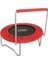 Tutamaklı Trambolin 120 cm – Sessiz ve Esnek Lastikli, Ev İçi Spor ile Eğlence için, Kırmızı Renk 2