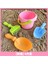 Çocuk Plaj Oyuncak Seti Kum Kazma ve Su Oyuncak, Kürek Plaj Kum Oyun Aracı Renkler Plastik Kova Sulama Oyuncak Setleri Renk: 4pcs Pembe (Yurt Dışından) 1