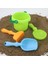 Çocuk Plaj Oyuncak Set Bebek Su ve Kum Kürek Plaj Kova Kum Kazma Aleti Plastik Kova Sulama Oyuncak Setscolor: 4pcs Sarı (Yurt Dışından) 1