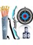 Kids Yay ve Ok Seti, LED Light Light Up Okçuluk Oyuncakları 4-8 8-12 Yaş Arası Çocuklar Için, 10 Emme Kupası Okları, Hedef Titreme, Boyscolor: Blue Bow ve Ok (Yurt Dışından) 1